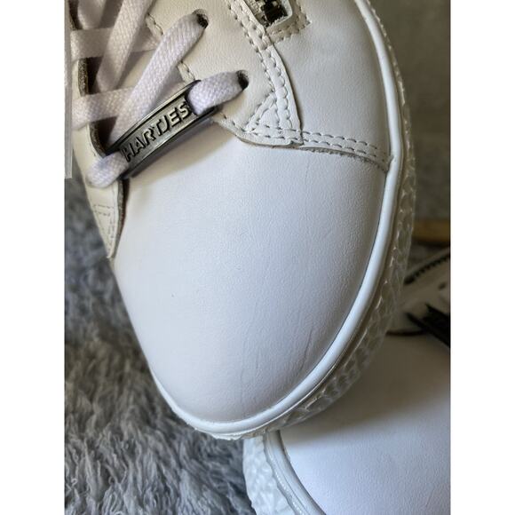 HARTJES “Phil” White Leather Textured Sole Austrian Size 3 1/2, US M 3.5/W 5 main image 11